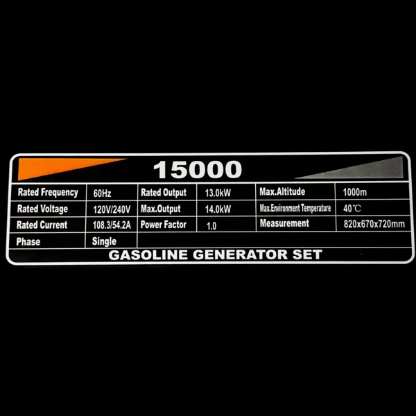 Lifan | Generators 15000W | G15000E